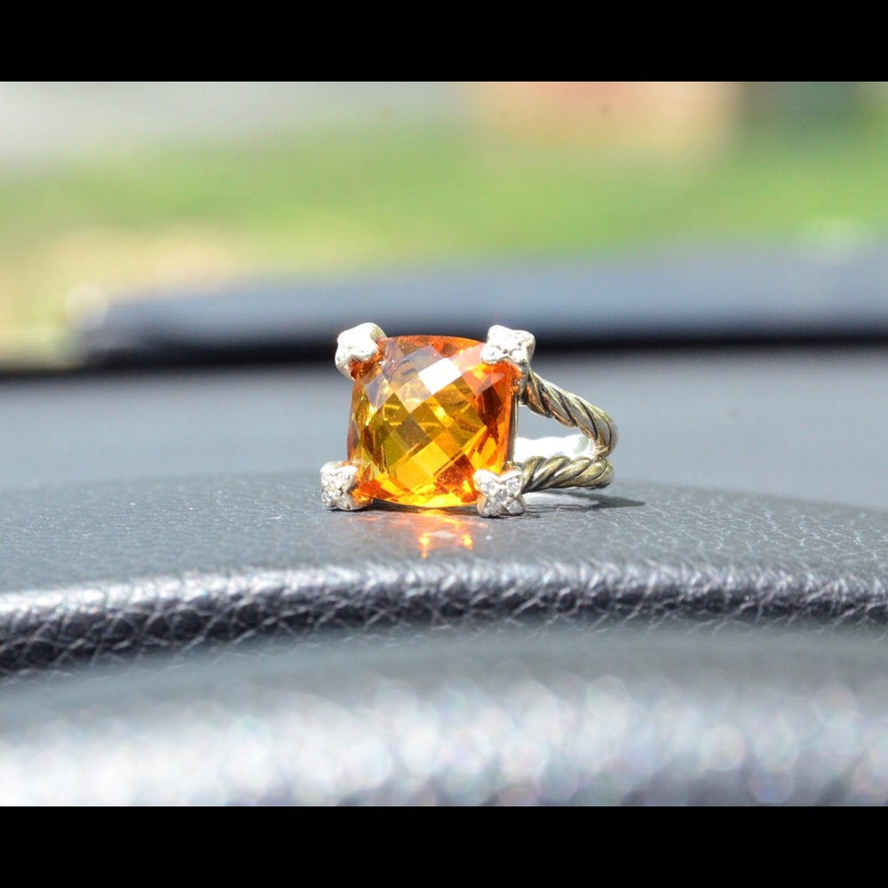 Used David Yurman Citrine Ring